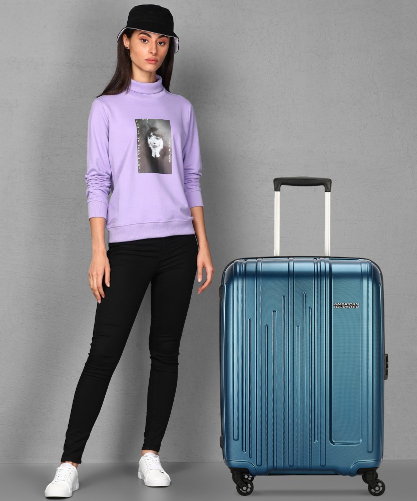 AMERICAN TOURISTER AMT HAMILTON SP 77CM MOBLUE Checkin Suitcase  30 inch  Moonlight Blue  Price in India  Flipkartcom