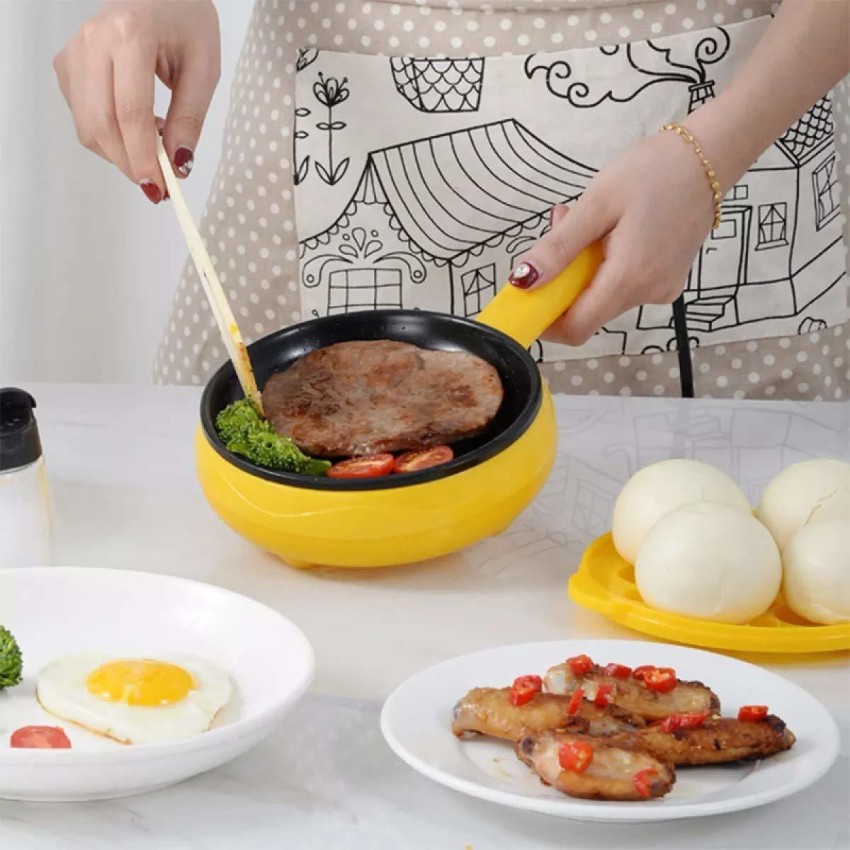 2 in 1 Multifunctional Steaming Device Frying Egg Boiling Roasting