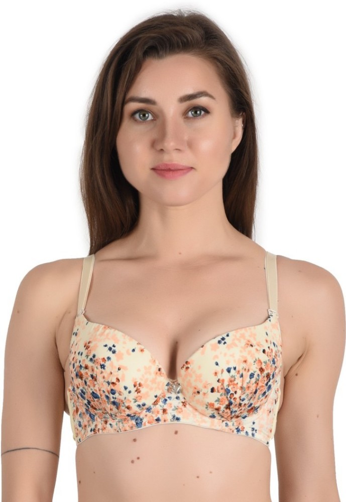 Zylum Fashion Women T-Shirt Lightly Padded Bra - Buy Zylum Fashion Women  T-Shirt Lightly Padded Bra Online at Best Prices in India