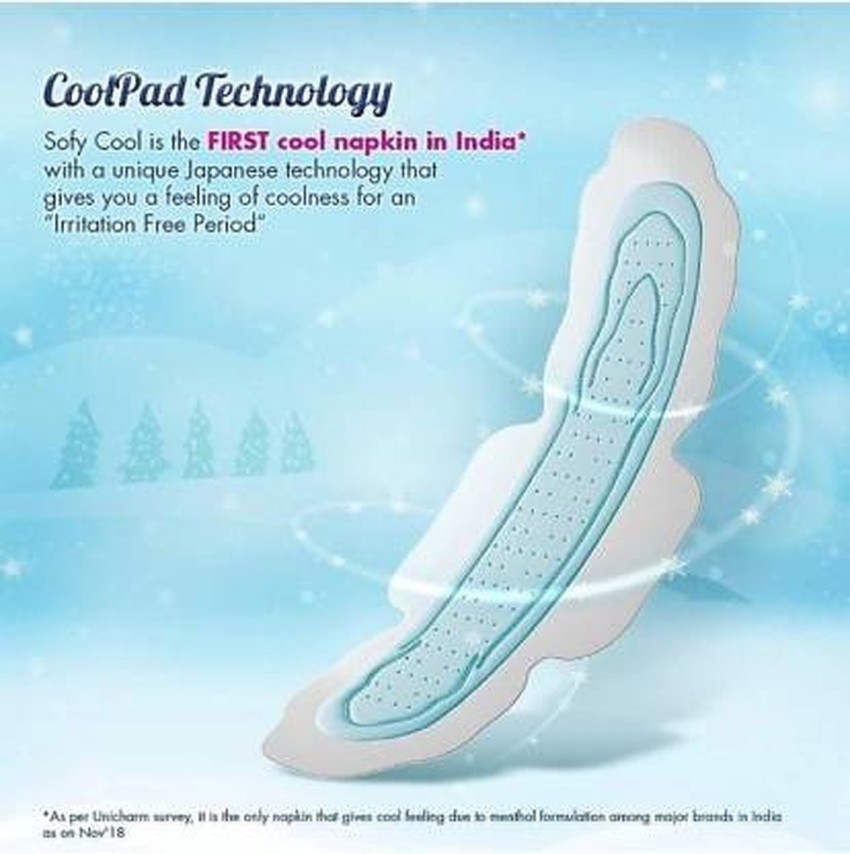 Sofy Cool Sanitary Napkin Extra Long - 54 Pads (290mm)