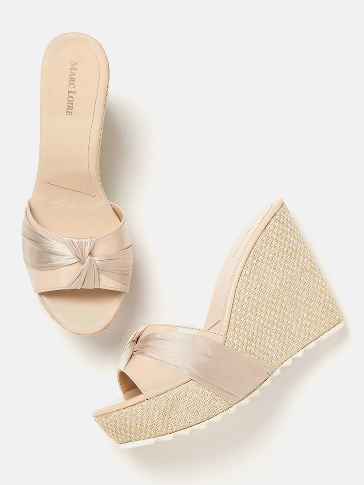 Buy Marc Loire Women Yellow Heels 