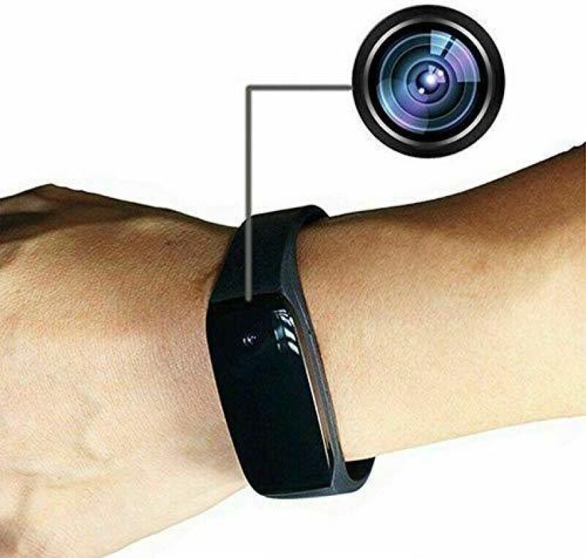 Safetynet K18 1080p Spy Camera HD Wearable Bracelet Camcorder Video  Recorder Back