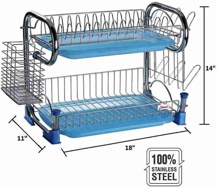 Buy Amol Stainless Steel Kitchen Rack at 60% OFF by Amol