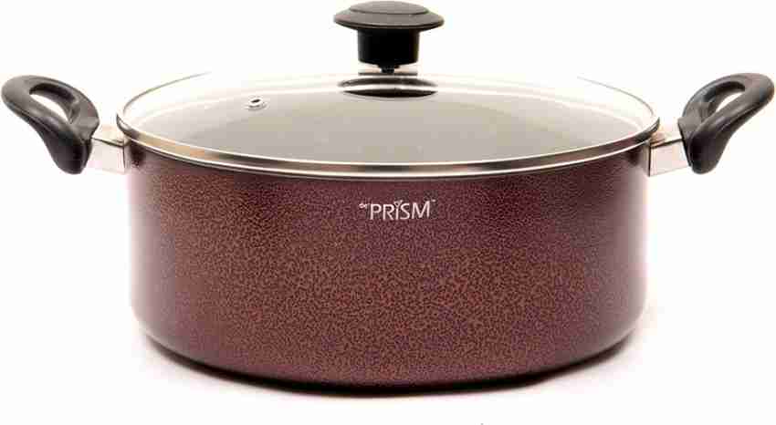 Buy dePRISM ORCHID BIRYANI POT/CASSEROLE with Induction-Maroon Pot