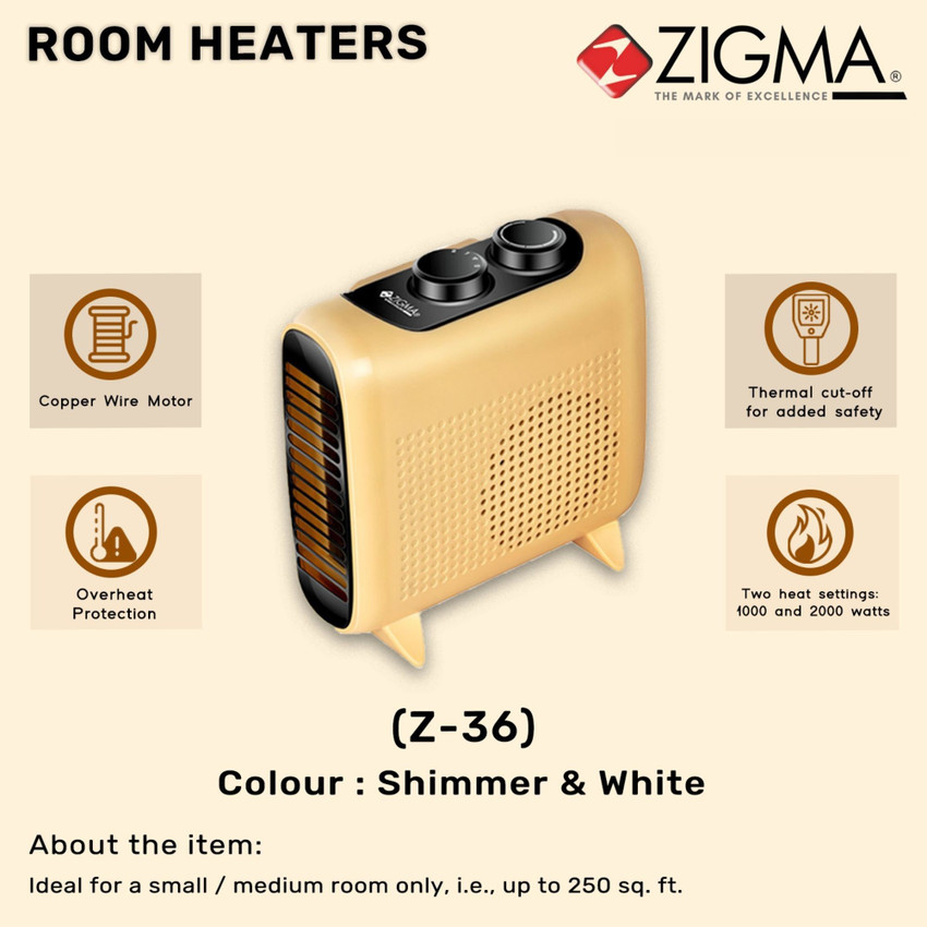 zigma Z-1136 Next Gen All in One Blower Silent Fan Room Heater Price in  India - Buy zigma Z-1136 Next Gen All in One Blower Silent Fan Room Heater  online at Flipkart.com