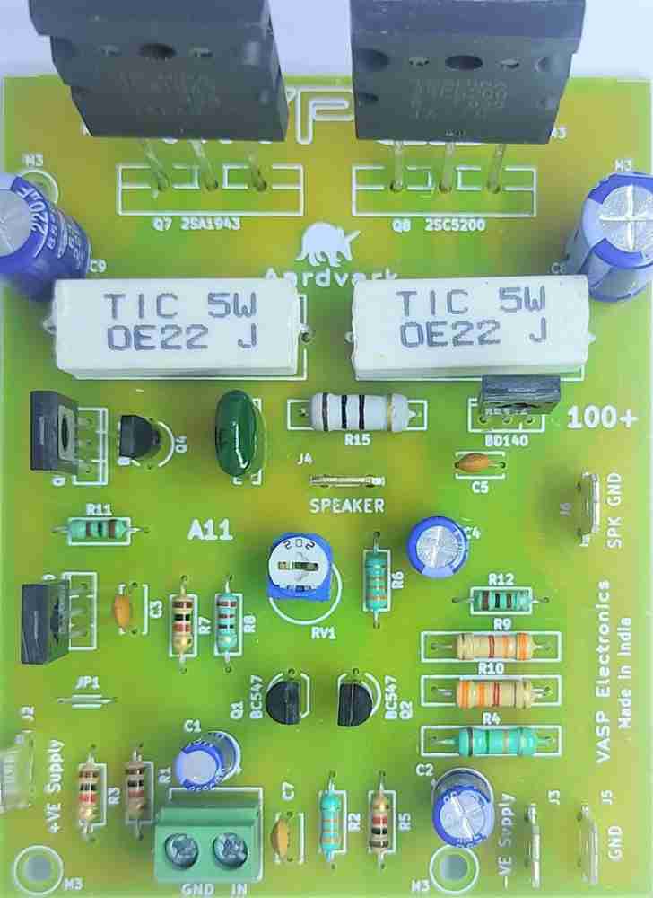 100 Watt Assembled Amplifier Board