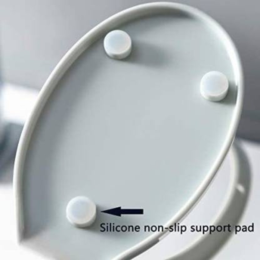 Silicone Soap Holder Non Slip Soap Dish Box Tray Draining Rack Bathroom  Shower