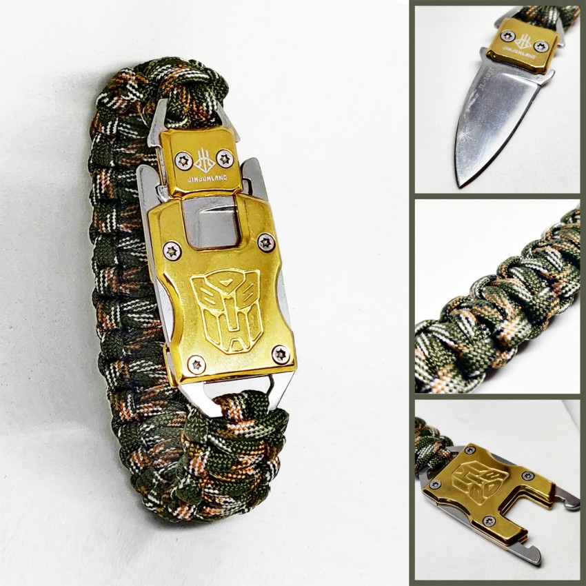 Buy penixon Acala Full Stainless Steel Self Defence Buddha Bracelet Online  at desertcartINDIA