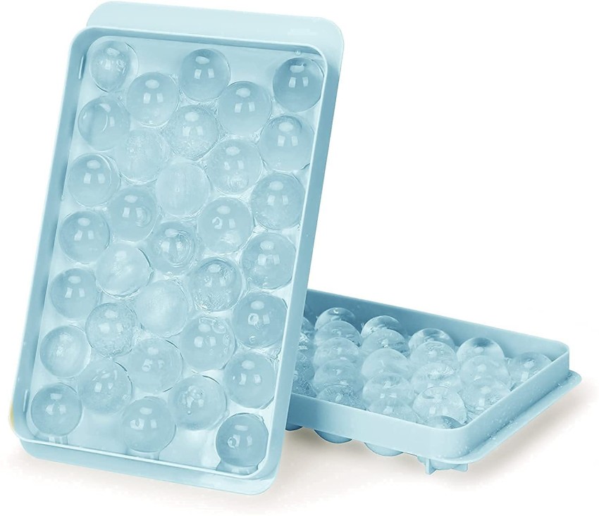 Silicone Ice Cube Trays 25-cavity Mini Round Ice Cube Moulds With