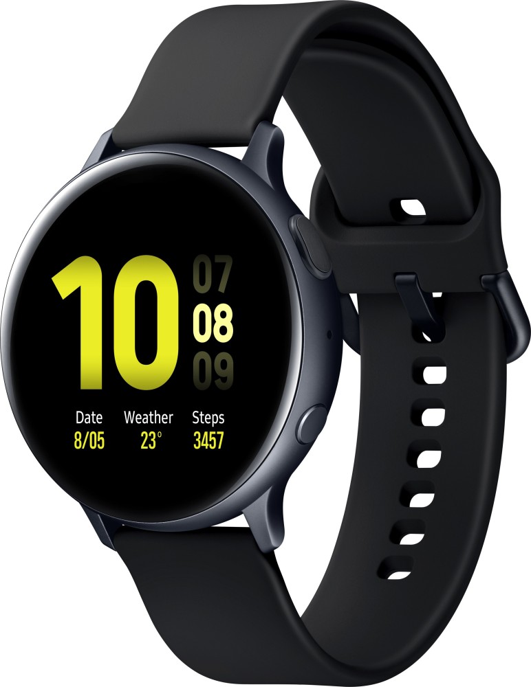 Black Aluminium Samsung Galaxy Watch Active 2 ( Bluetooth, 44 Mm)