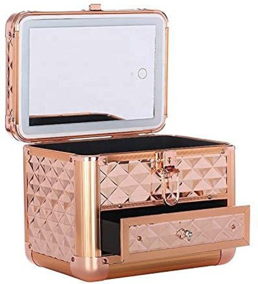 Handy Makeup Box Cosmetic storage Box, Toiletry Box for travelling,  Trousseau Box, Jewelry Box, Toiletry Bag