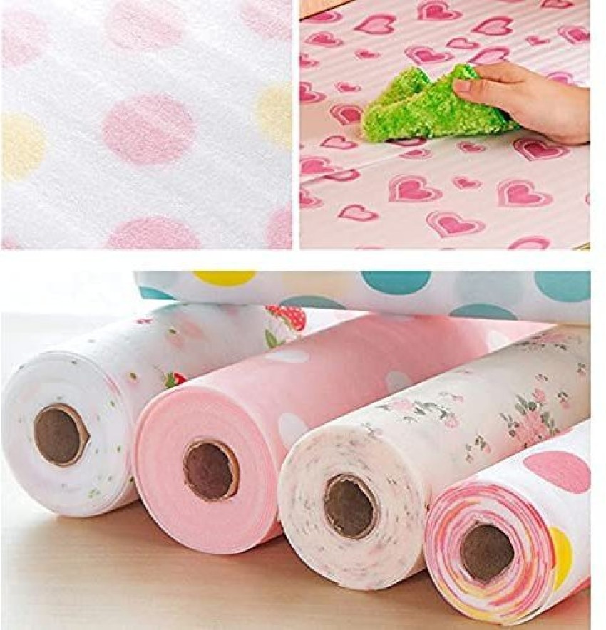 Buy Juzr Waterproof Anti Slip PVC Place Floral Mat for Kitchen Cupboard  Liners, Table Drawer Mat, Drawer, Refrigerator (30X500 cm), Multi Color -  Pack-1 Online at Best Prices in India - JioMart.