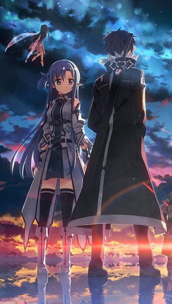 Athah Anime Sword Art Online Kazuto Kirigaya Kirito Asuna Yuuki Yui 13*19  inches Wall Poster Matte Finish Paper Print - Animation & Cartoons posters  in India - Buy art, film, design, movie