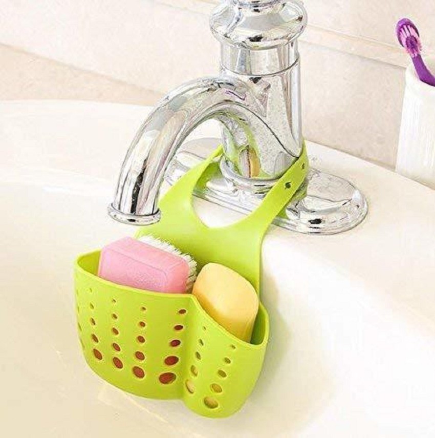 Sink Caddy Sponge Holder Sink Sponge Organizer, 2 Pack Hanging