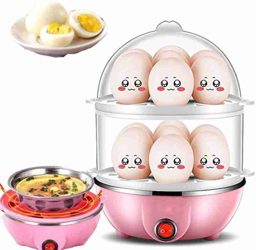 EGGPOD Egg Cooker 2pcs Wireless Microwave Hardboiled Egg Maker Egg Boiler & Steamer Perfectly Cooked Hard Boiled Eggs in Under 10 Minutes As Seen on