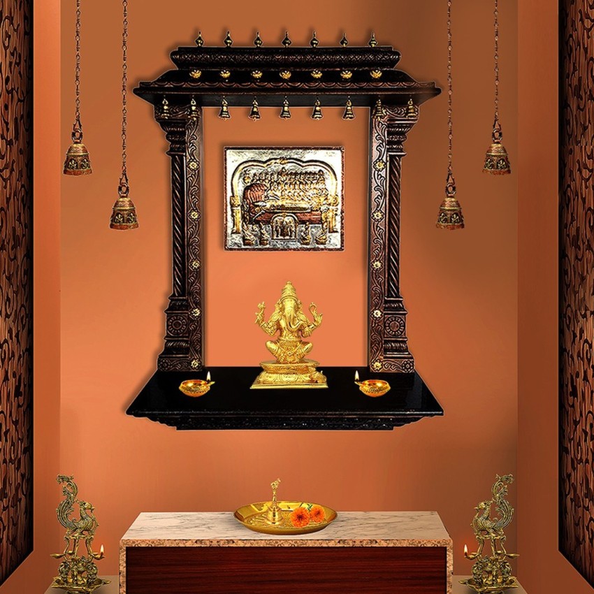 mantra gold coatings For Pooja Home Decoration Pooja Mandir For ...