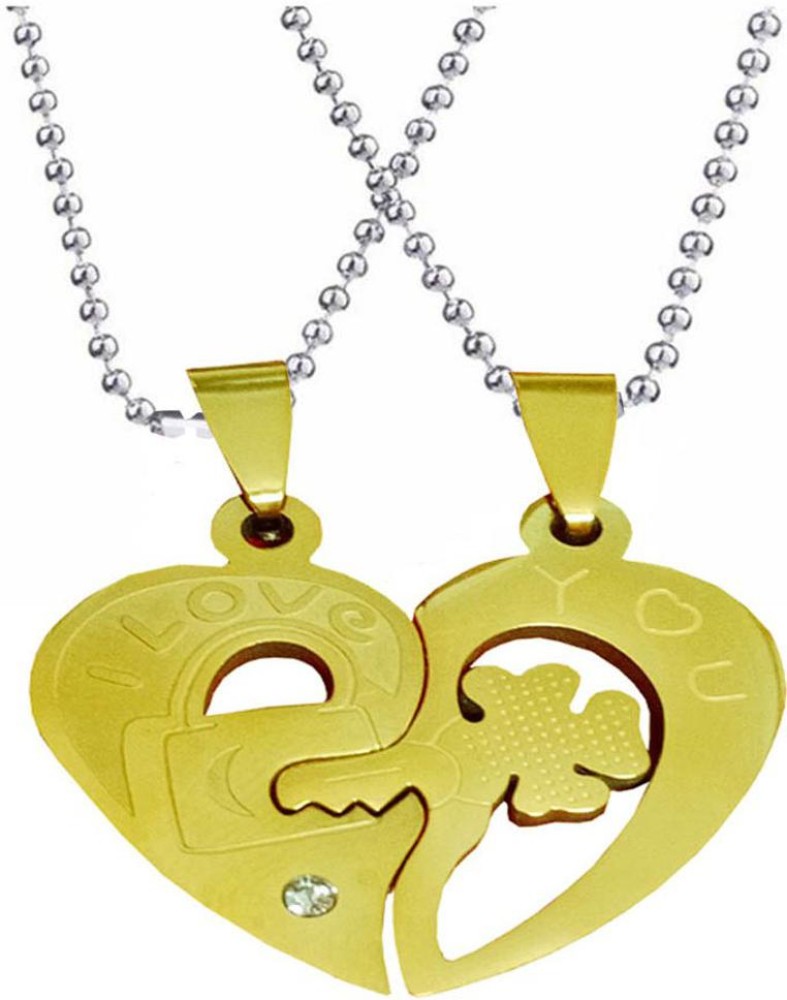 Arabic Love Padlock Necklace