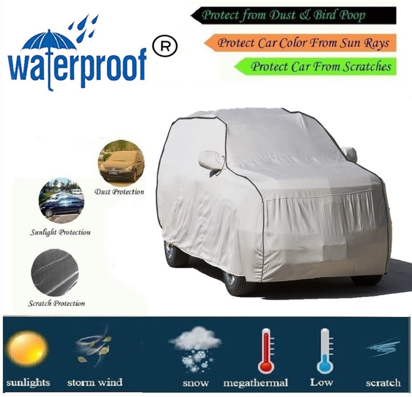 Water Proof Car Cover For Kia SELTOS (With Mirror Pockets) Price in India -  Buy Water Proof Car Cover For Kia SELTOS (With Mirror Pockets) online at