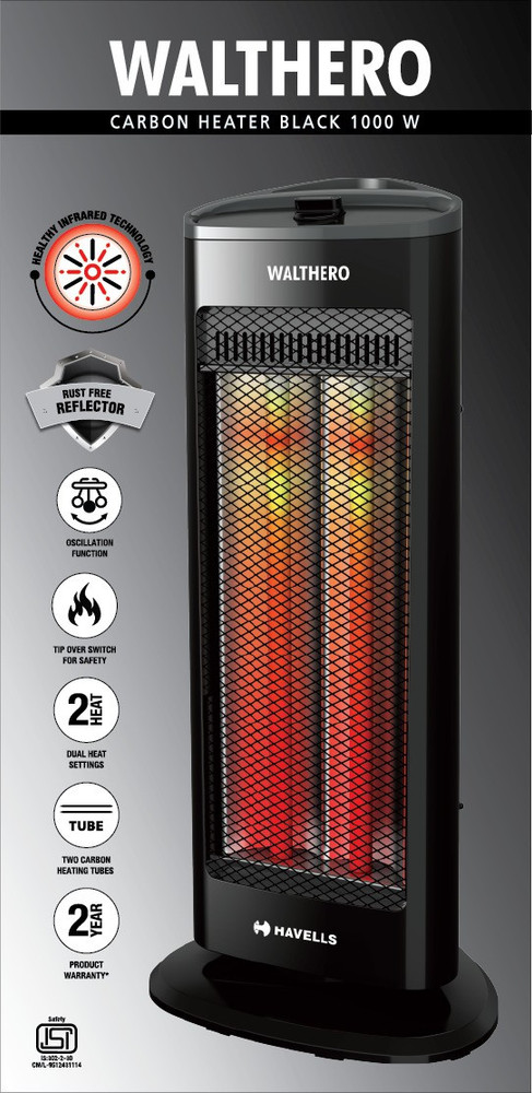 HAVELLS Walthero Carbon Carbon Room Heater Price in India - Buy HAVELLS  Walthero Carbon Carbon Room Heater online at Flipkart.com