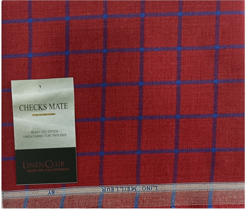 Linen Club Dark Brown 100 Pure Linen Self Design Unstitched Trouser FabricThe  Libas Store  Pure linen Self design Linen