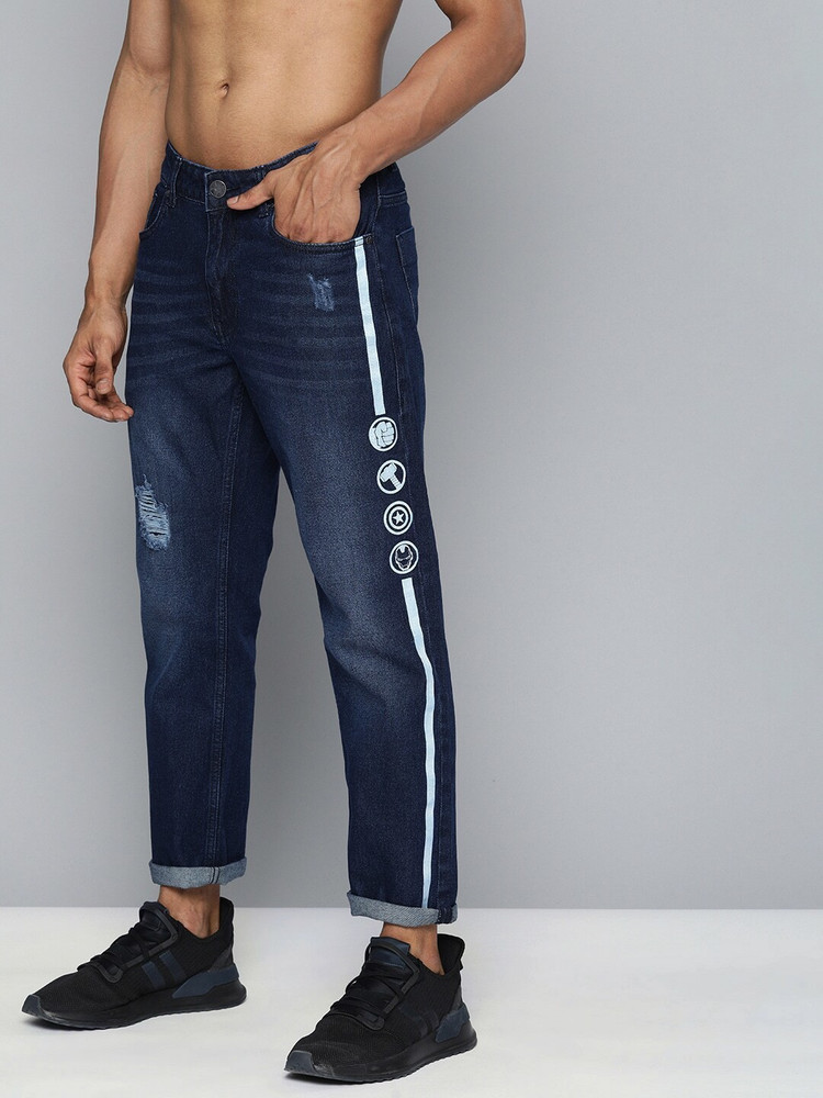 Kook N Keech Marvel Slim Men Blue Jeans 