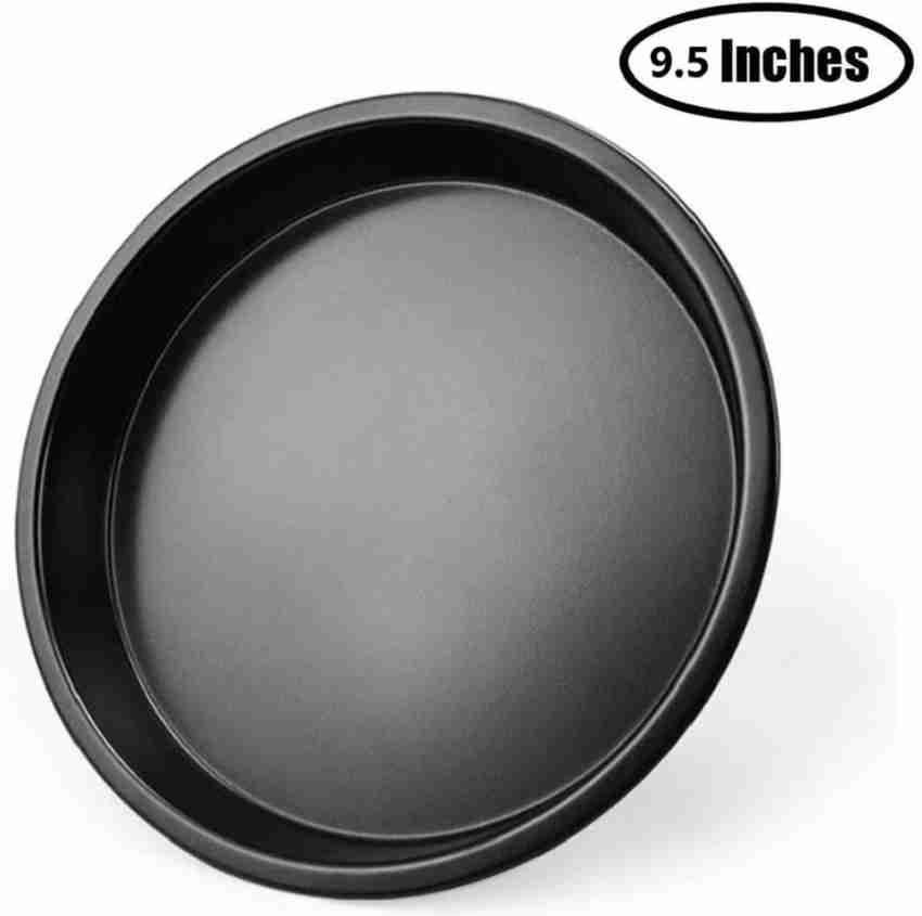 New Round Deep Dish Pizza Pan Non-stick Pie Tray Baking Kitchen Tool Steel  