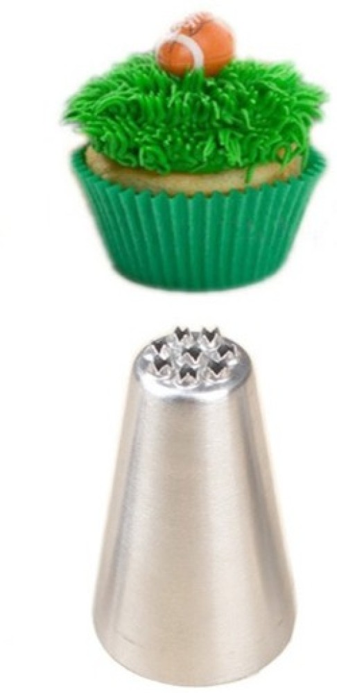 Grass Icing Tips 3 Sizes Stainless Steel Icing Nozzles Cake Icing Tools  Cake Decorating Tool Buttercream Grass Tips 