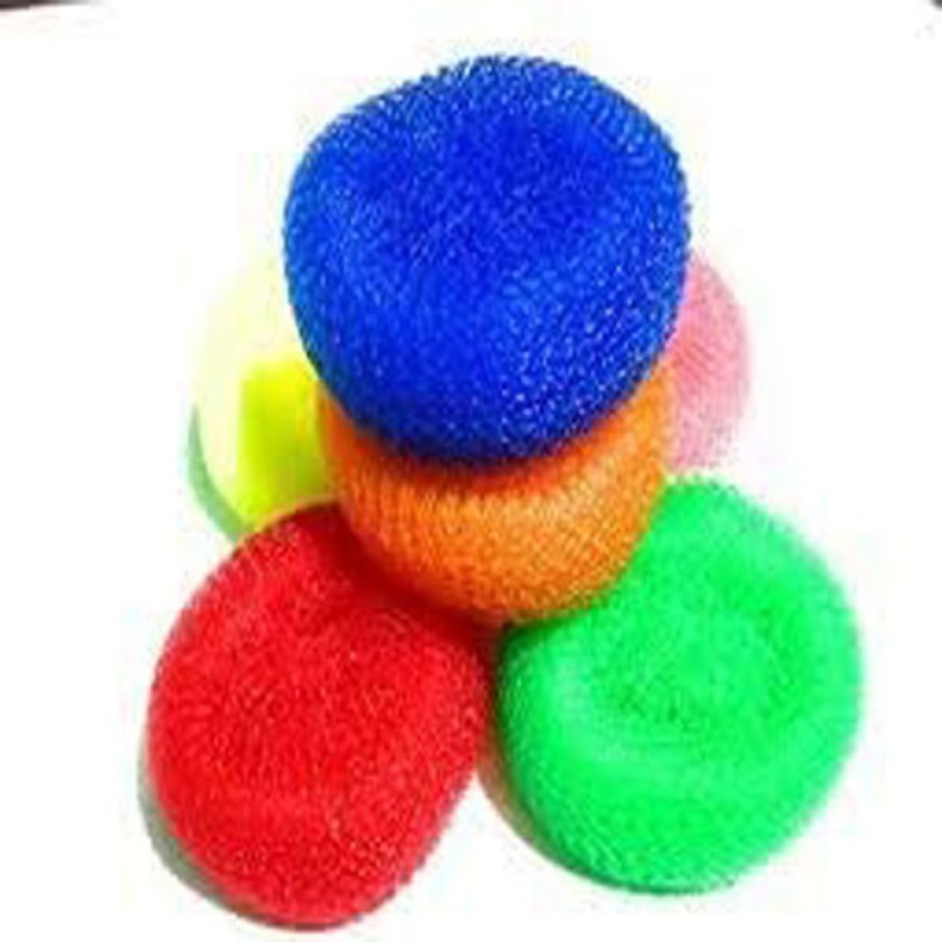 FAIRMART Nylon Scrubber Plastic Scrubber for Kitchen Non - Stick