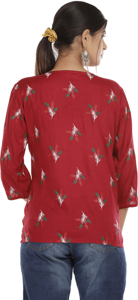 Buy HASHTAG 18 Casual Printed Women 