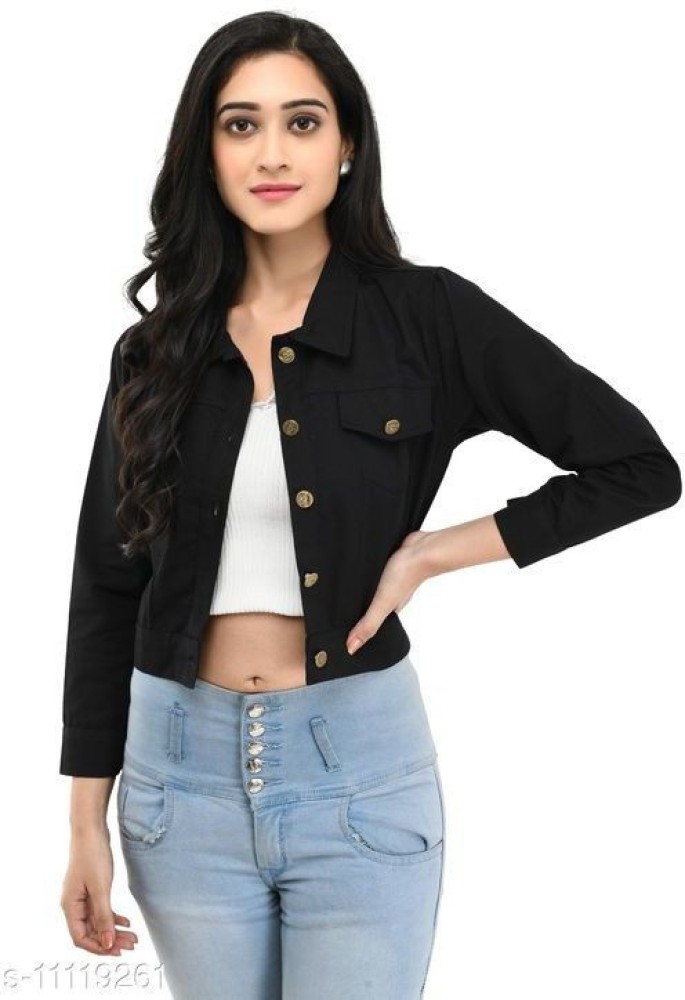 Amazon.com: Denim Distressed Denim Jacket Short Sleeve Jean Jackets Trendy  Basic Work Jacket Stretch Women Denim Jackets Shacket : Clothing, Shoes &  Jewelry