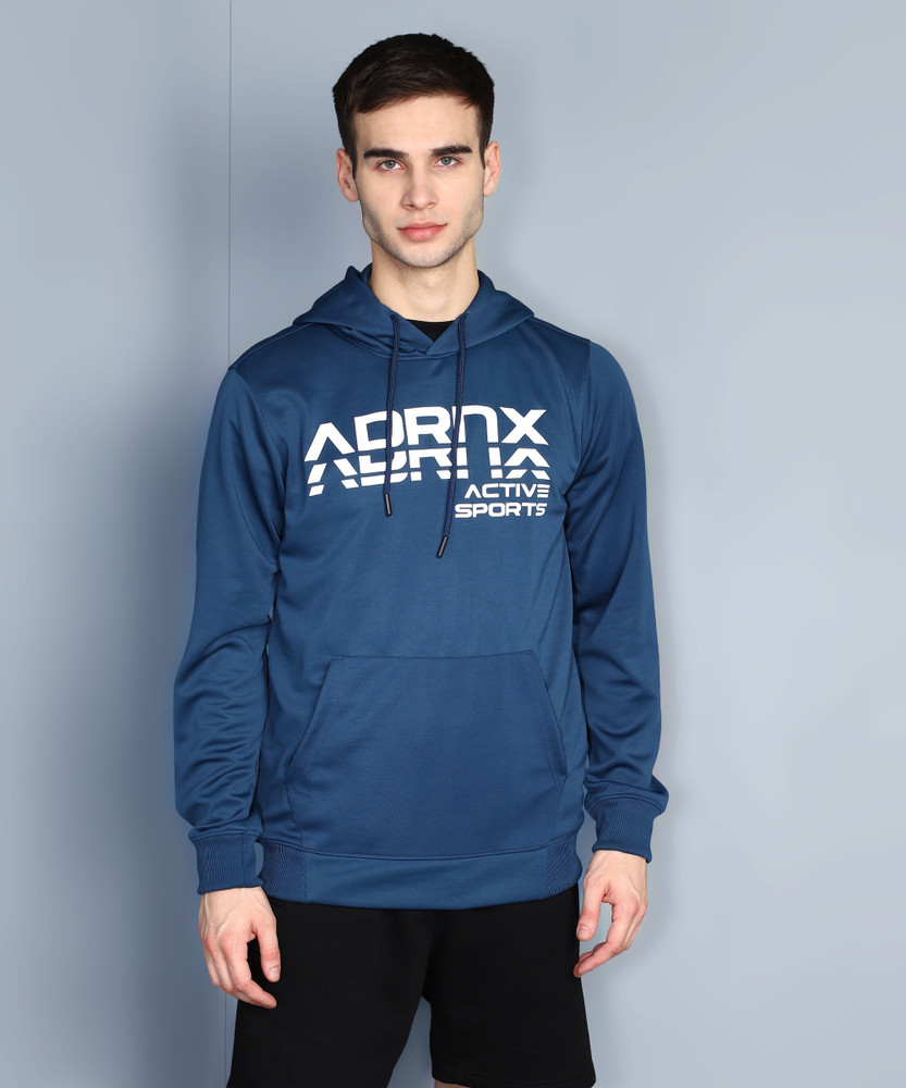 Sleeve Printed Men Sweatshirt 