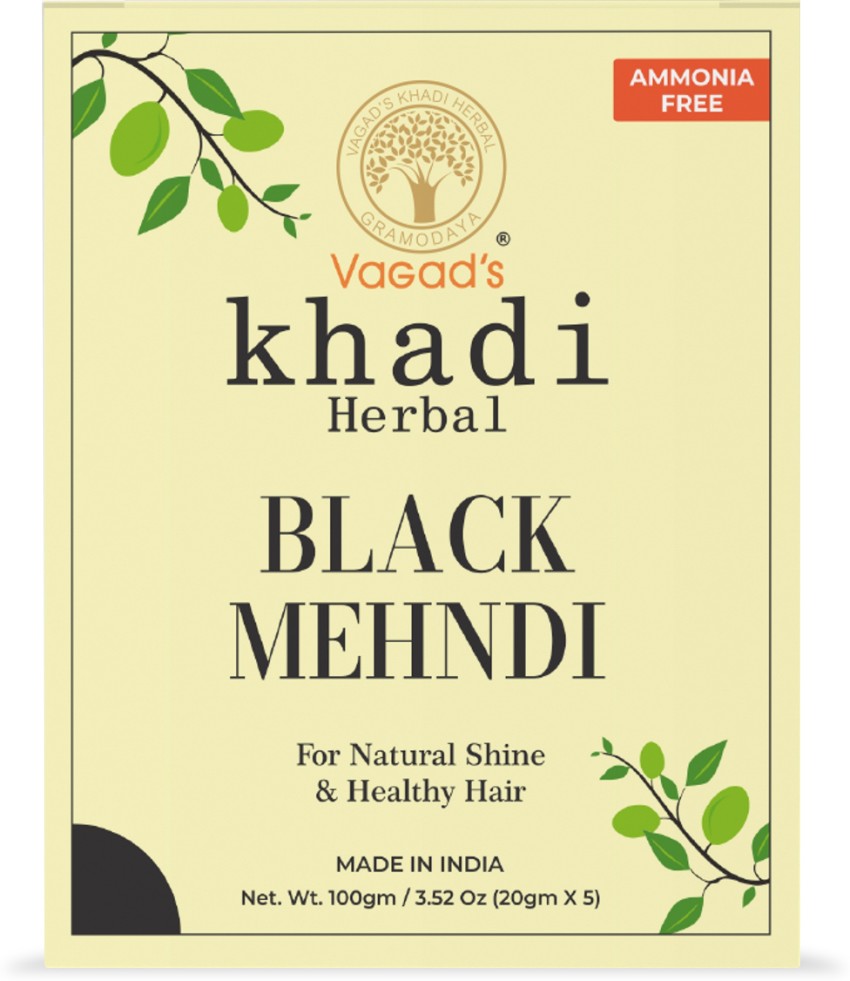 Buy Khadi Natural Ayurvedic Black Henna Herbal Hair Colour Natural Henna  Powder For Black Hair Free From Harsh Chemicals Suitable For All Hair  Types 150g Online at Low Prices in India 