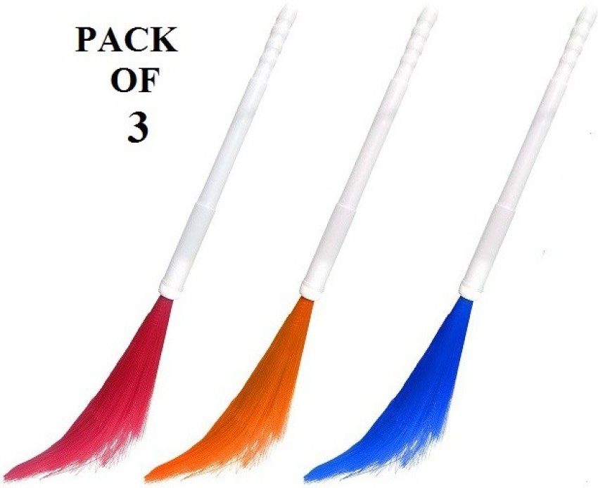 BARBYAM Plastic Color Broomstick Dustpan Phool Kharata Jhadu, Long Bathroom  Broom Plastic Wet and Dry Broom Price in India - Buy BARBYAM Plastic Color  Broomstick Dustpan Phool Kharata Jhadu, Long Bathroom Broom