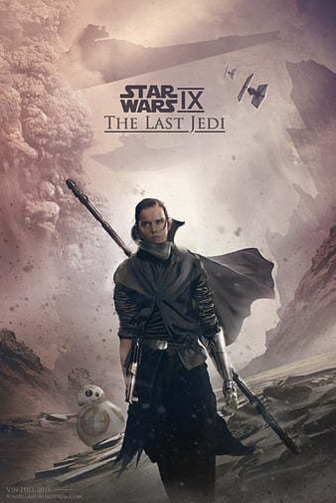 Poster Star Wars: The Last Jedi - Rey