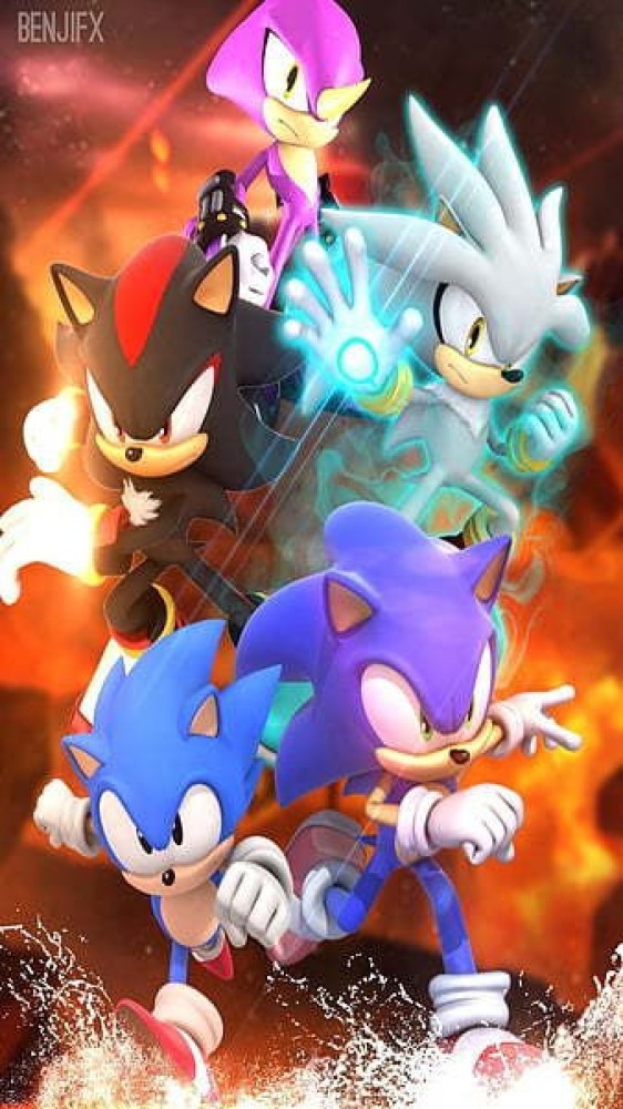 Shadow - Sonic - Silver  Sonic and shadow, Sonic, Sonic the hedgehog