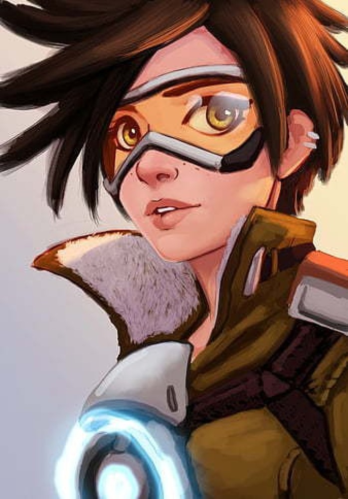 Tracer from Overwatch Art Print