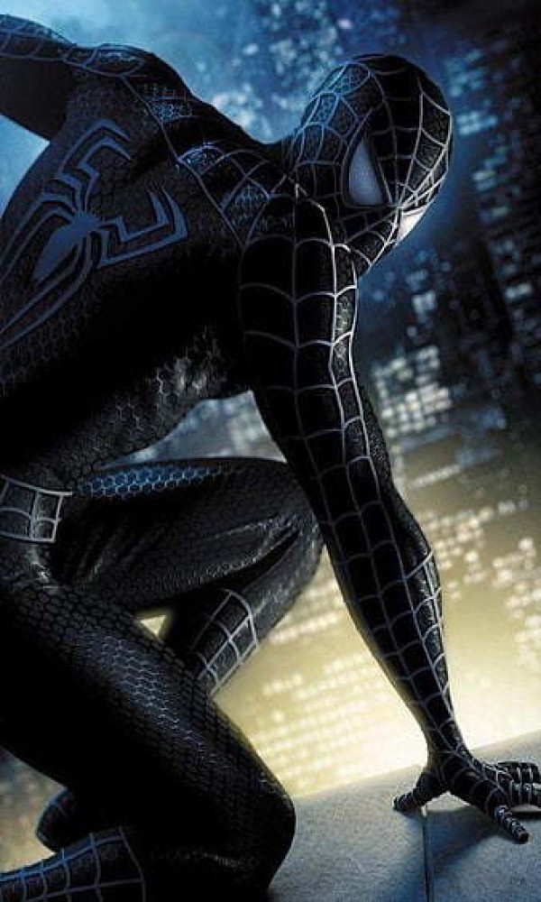 spiderman 3 black suit poster