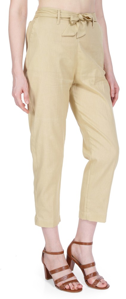 Buy Beige Trousers  Pants for Women by GAP Online  Ajiocom