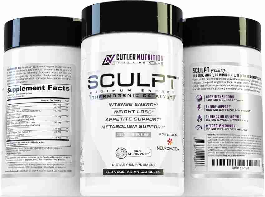 cutler nutrition SCULPT FAT BURNER Plant-Based Protein Price in India - Buy cutler  nutrition SCULPT FAT BURNER Plant-Based Protein online at