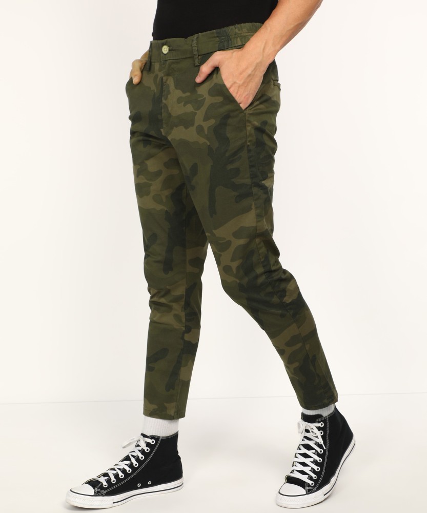 Buy Olive Green Trousers  Pants for Men by DNMX Online  Ajiocom