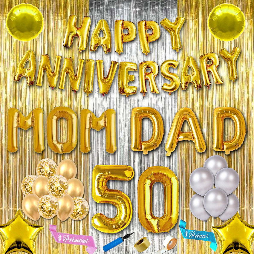 Top more than 137 50th wedding anniversary party decorations - seven.edu.vn