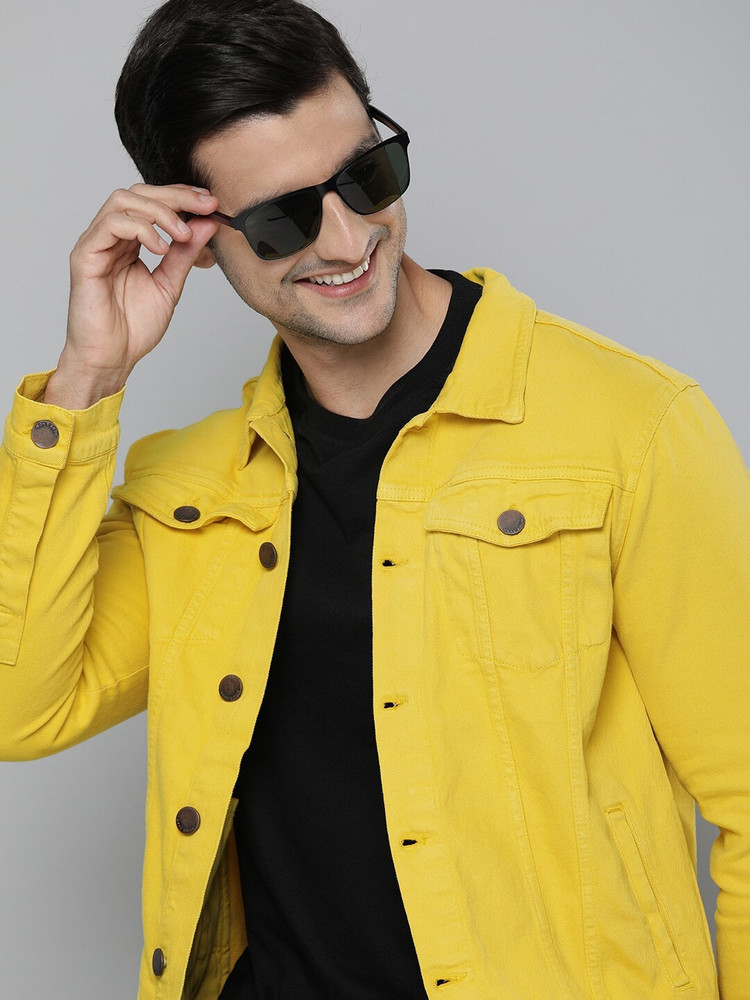 HERE\u0026NOW Full Sleeve Solid Men Jacket 