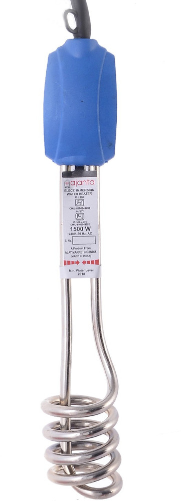 AJANTA Copper Immersion Heater Rod 1500 W Shock Proof Immersion Heater Rod  Price in India - Buy AJANTA Copper Immersion Heater Rod 1500 W Shock Proof Immersion  Heater Rod online at Flipkart.com