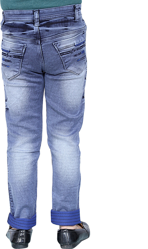 Jaqque Skinny Boys Multicolor Jeans 