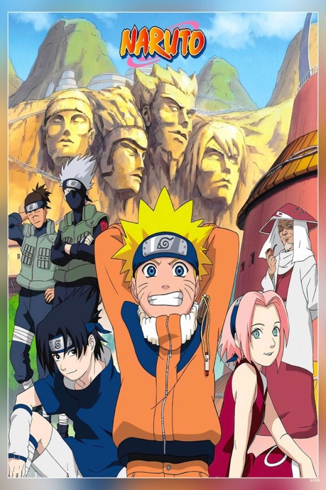 Naruto Vintage Retro anime poster anime Posters Uzumaki Poster Piece Bar  Cafe Home Decor Wall Sticker - Price history & Review | AliExpress Seller -  Nine Point Store | Alitools.io