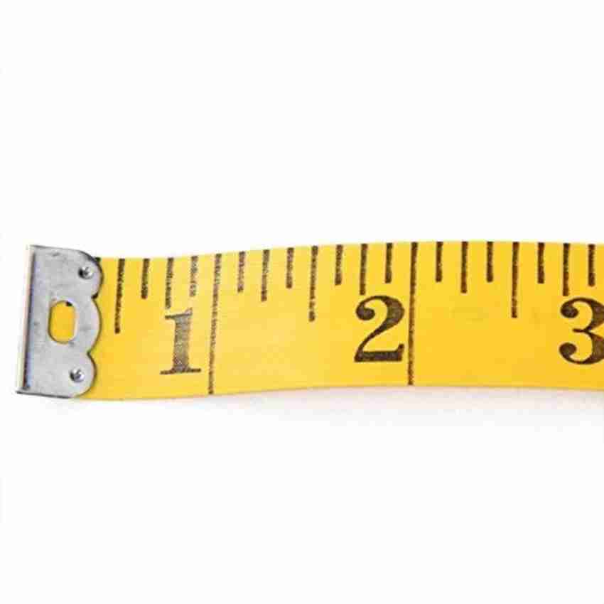 Buy SellnShip Flexible Fiberglass Tailor Inch Tape Measure for Body Measurement  Sewing (150cm/60 in) Online at Best Prices in India - JioMart.