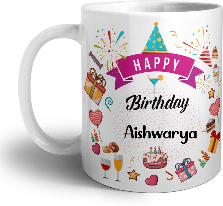 New Bursting with Colors Happy Birthday Aishwarya GIF and Video with Music  — Download on Funimada.com