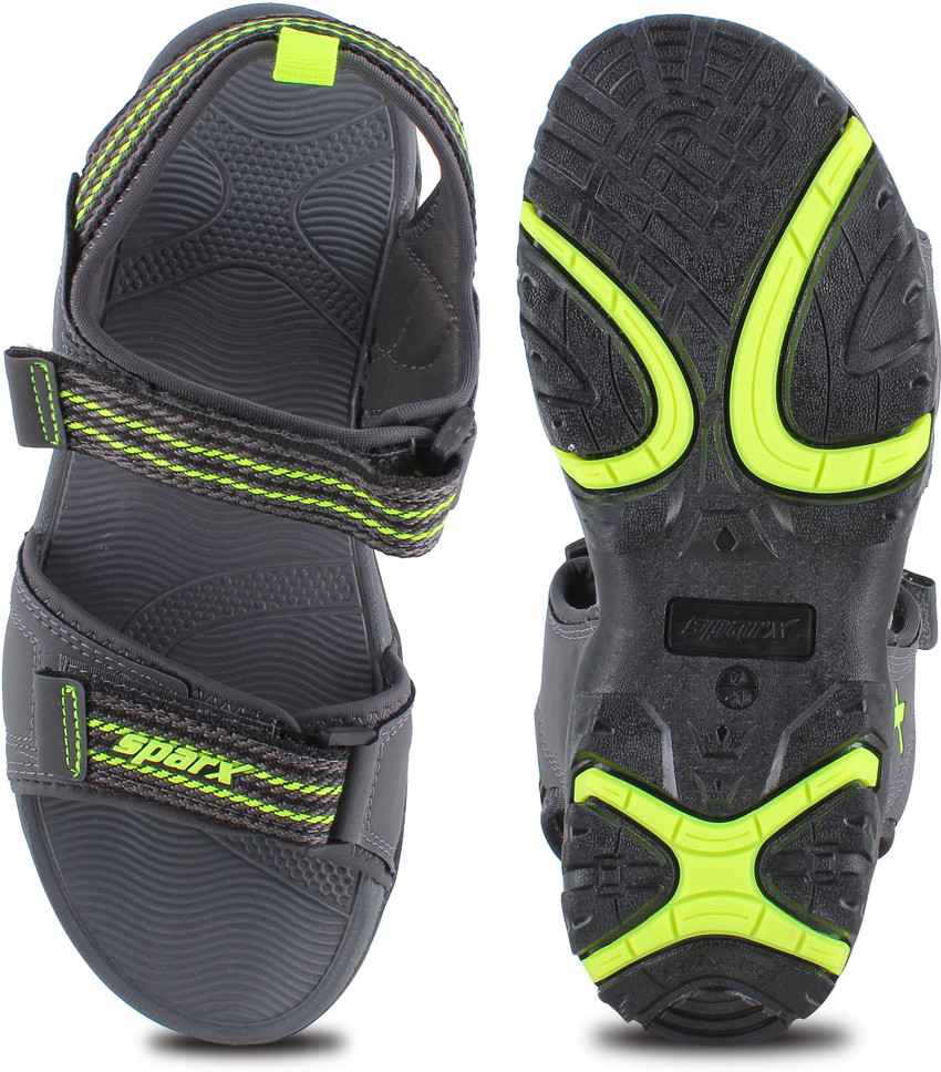 Sparx Men Grey Green Sports Sandals Buy Sparx Men Grey Green