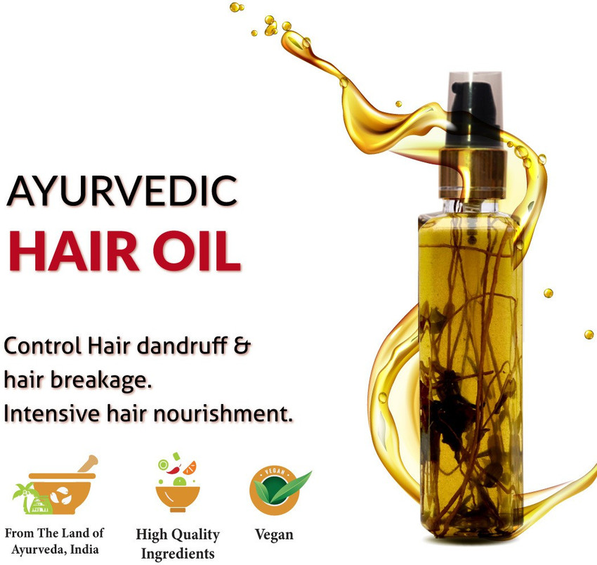 Hebhac herbs Ayurvedic Herbal Hair Oil Made with 21 Ayurvedic herbs to  enhance health, Multipurpose Hair Growth and Anti Dandruff, Hair Fall  control Hair Oil - Price in India, Buy Hebhac herbs