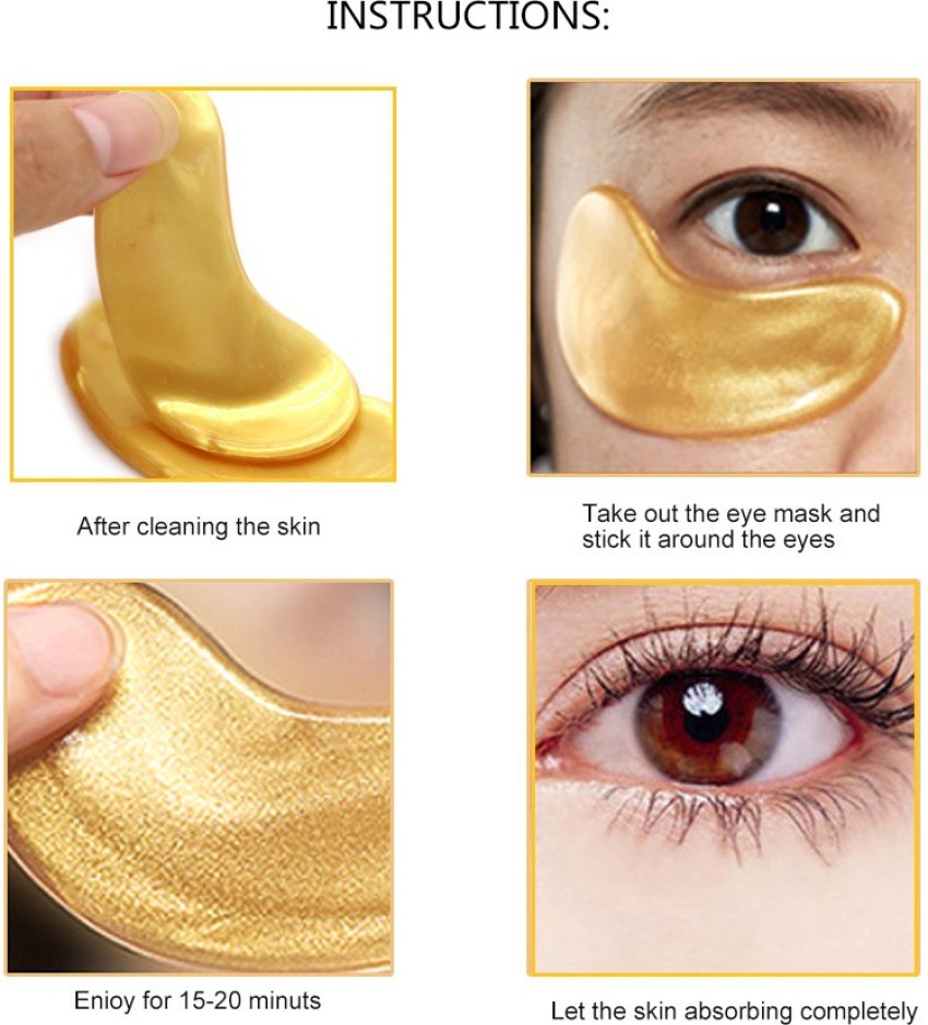 arshege Under Eye Patches 30 Pairs  Skin Care AntiAging Eye Mask  24k  Gold Collagen Hyaluronic Eye Gel Pads for Dark Circles and Puffiness  Reduce Wrinkles Eye Bags Treatment for Women